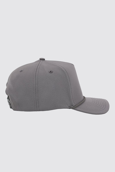 Bullseye Range Hat - Charcoal - photo from side #color_charcoal-bullseye