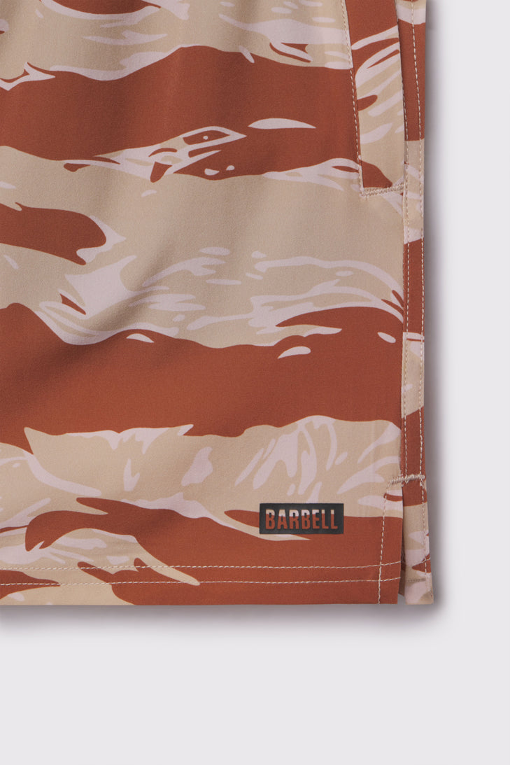 Ranger Short - Arid Tiger Stripe - photo from detail flat lay #color_arid-tiger-stripe