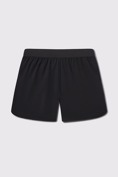 Rapid Short - Black - photo from back flat lay #color_black