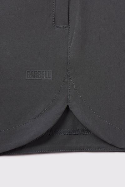 Rapid Short - Charcoal - photo from hem detail #color_charcoal