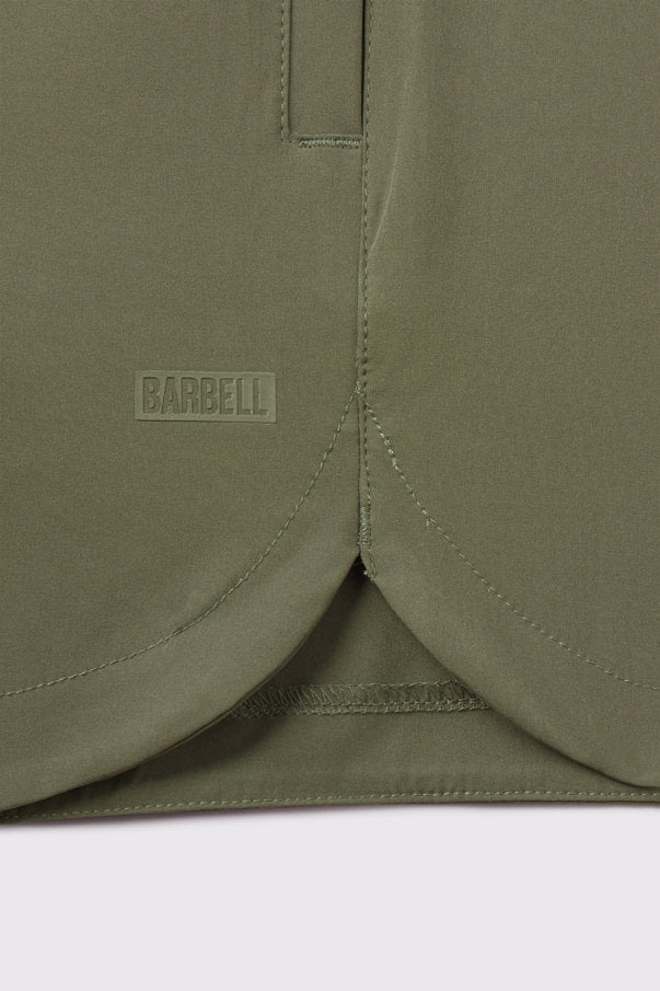 Rapid Short - Sage - photo from hem detail #color_sage
