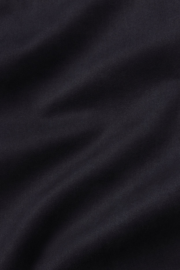 Mens Relaxed Athletic Fit Jeans 2.0 -Dark Distressed - photo from detail flat lay #color_dark-distressed