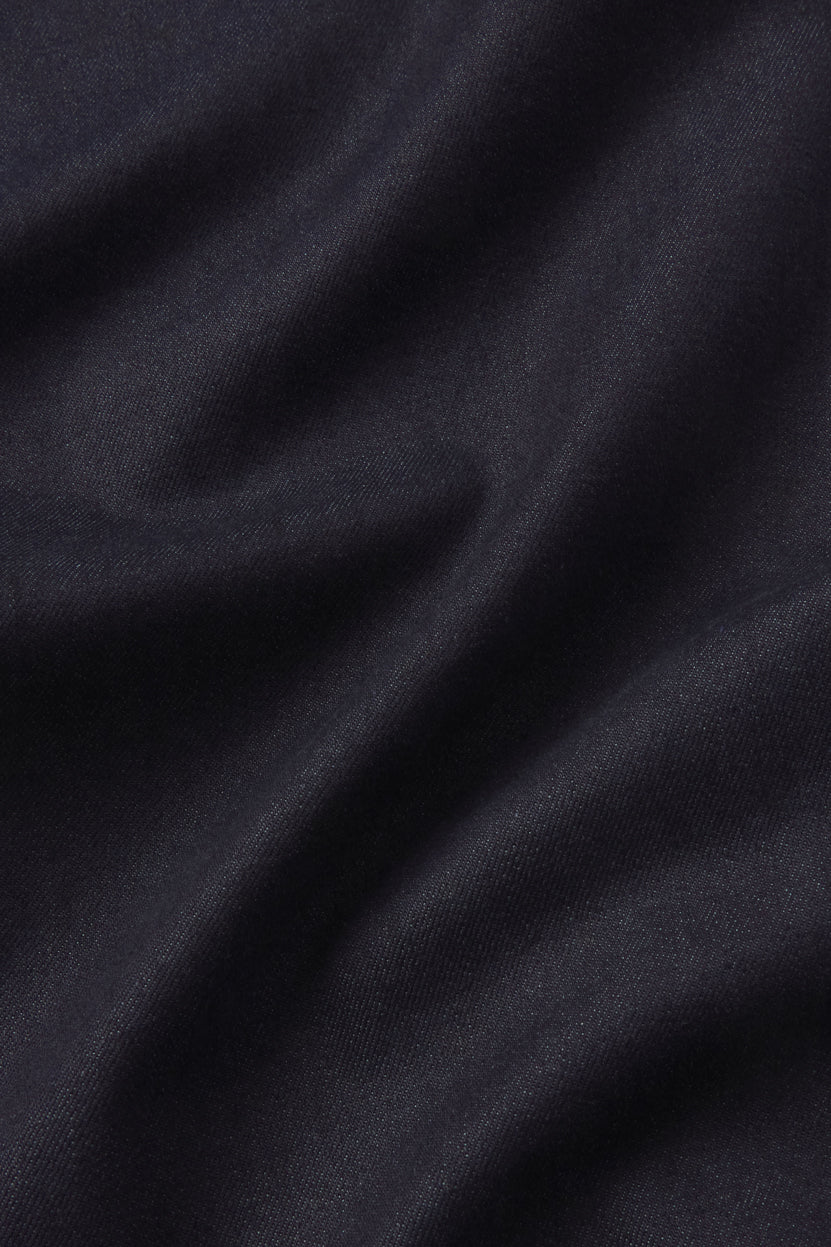 Mens Relaxed Athletic Fit Jeans 2.0 -Dark Rinse - photo fabric detail #color_dark-rinse