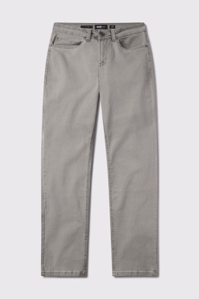 Mens Relaxed Athletic Fit Jeans 2.0 -Cement - photo from front flat lay #color_cement