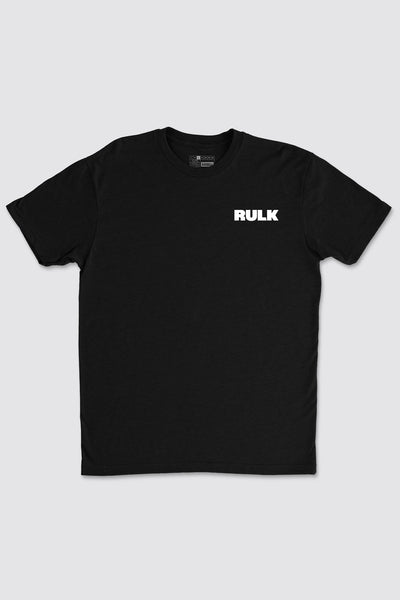 Rulk Always Can Tee - Black - photo from front flat lay #color_black