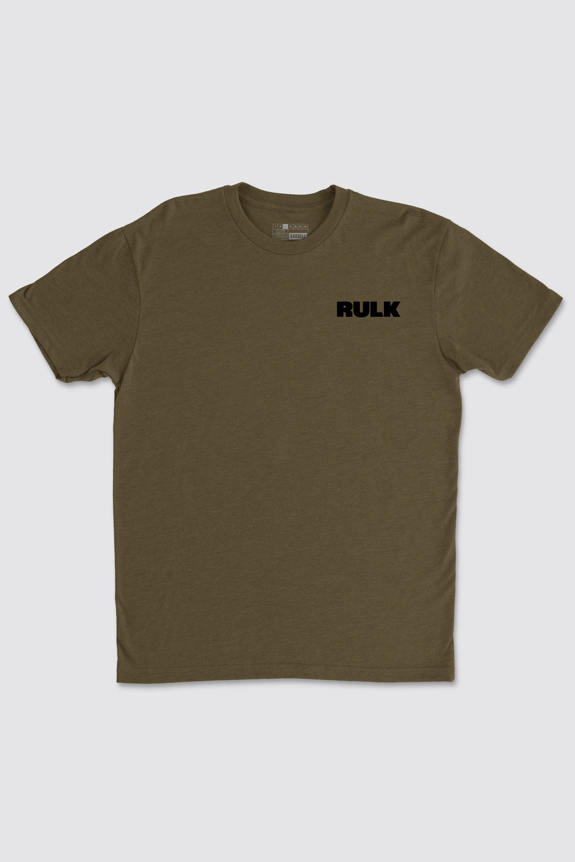 Rulk Always Can Tee - Rifle - photo from back flat lay #color_rifle