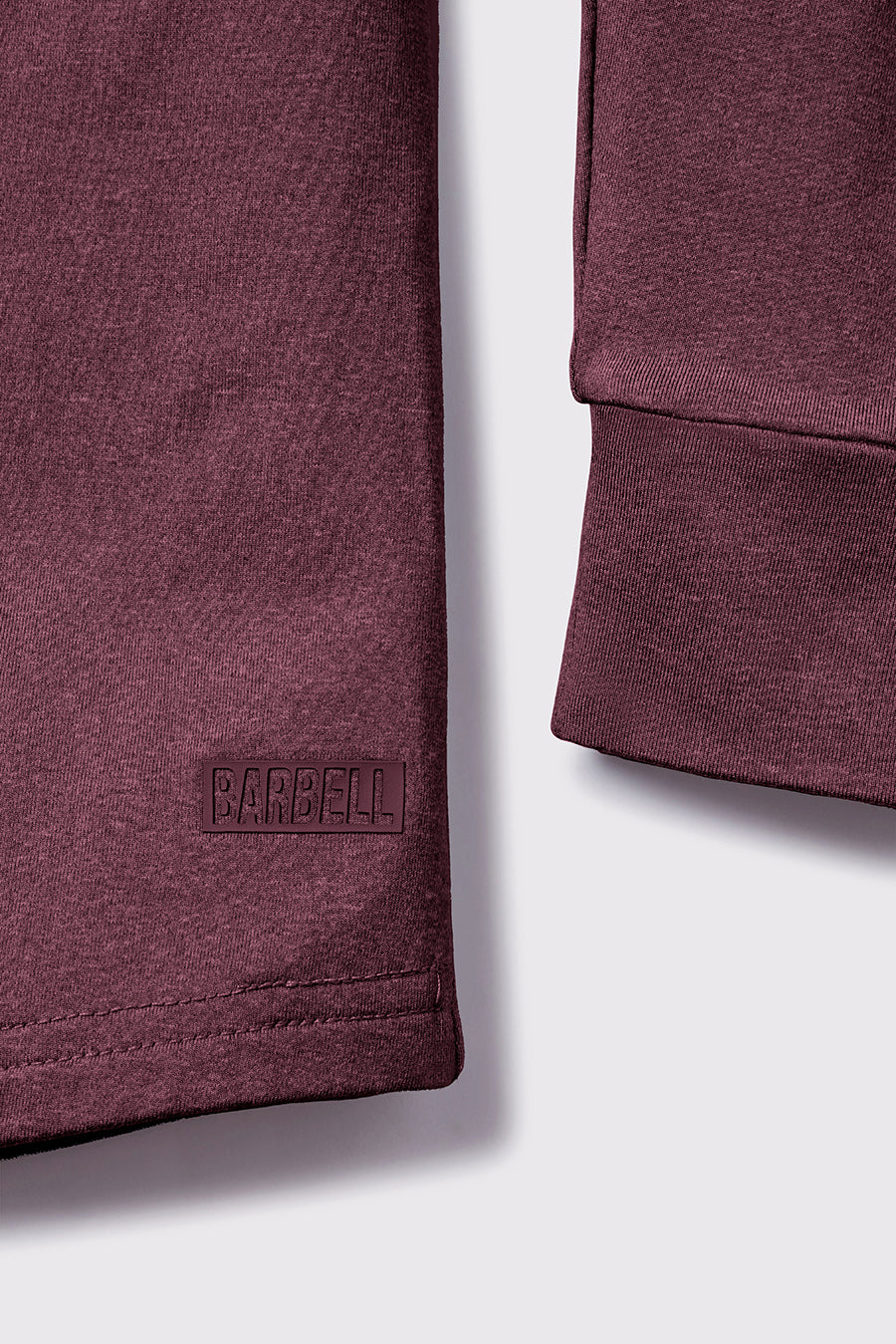 Scout Henley -Currant - photo from detail flat lay #color_currant