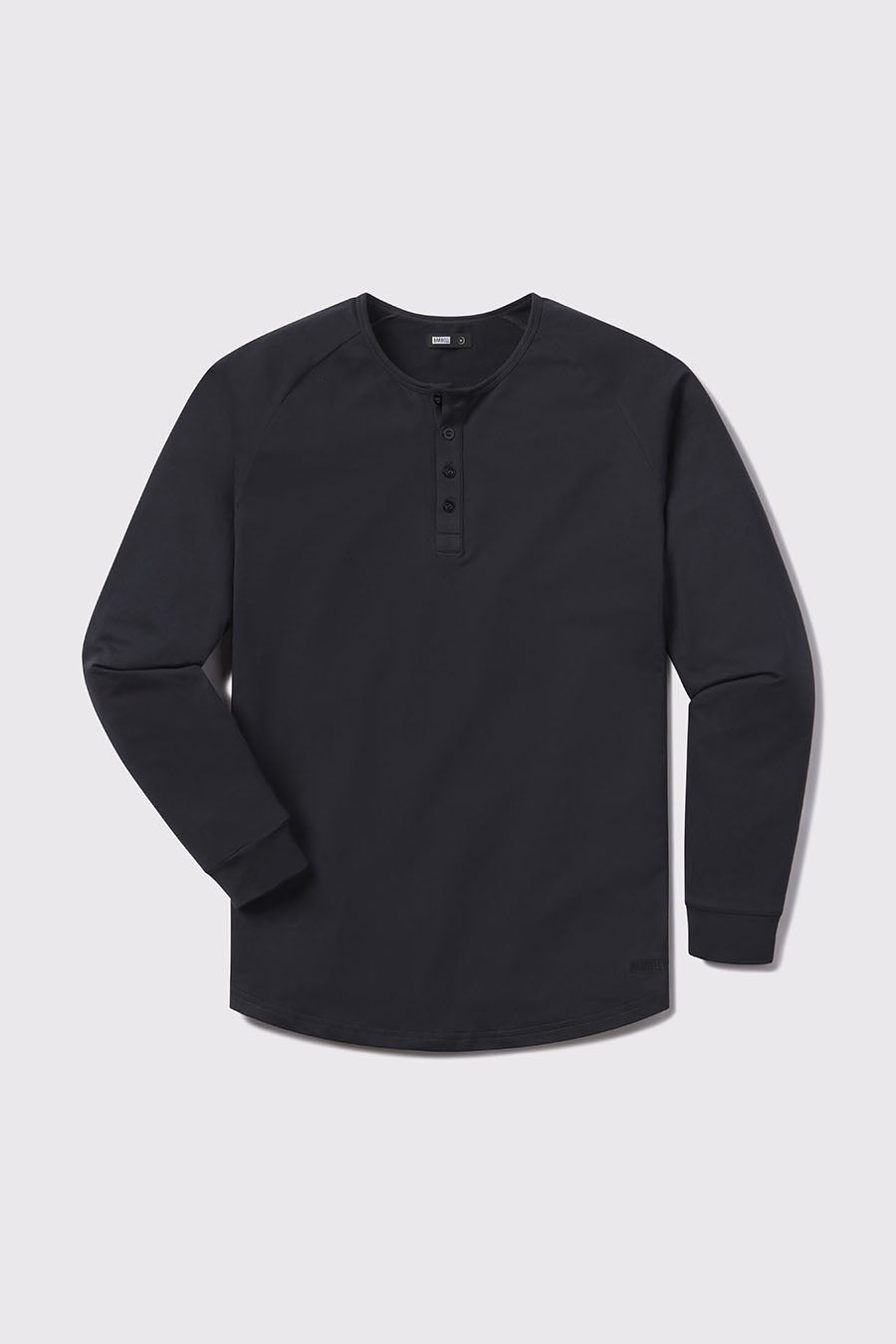 Scout Henley -Black - photo from front flat lay #color_black