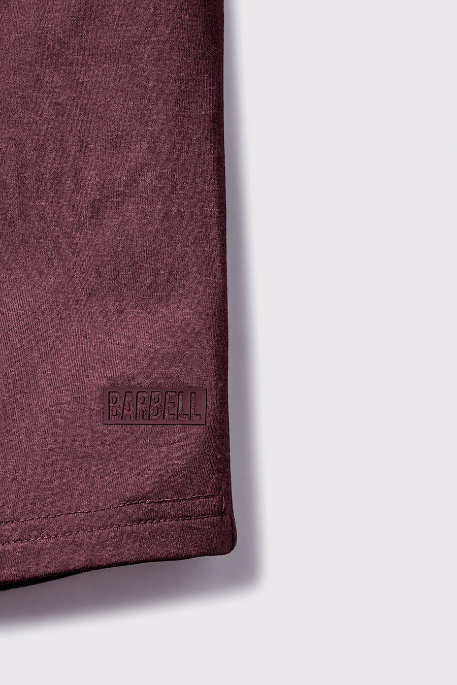 Scout Henley Short Sleeve -Currant - photo from detail flat lay #color_currant