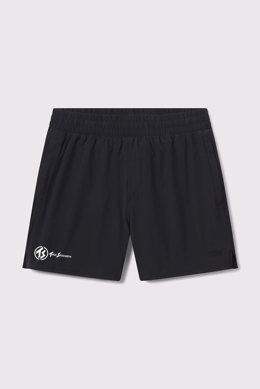 Shuck Ranger Short - Black - photo from front flat lay #color_black