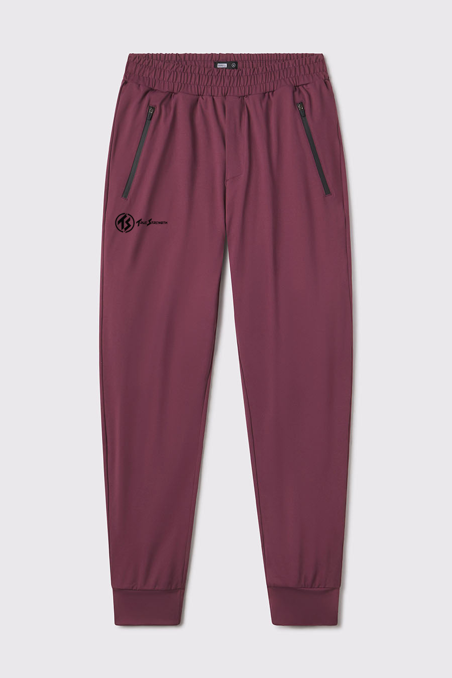 Shuck Recon Jogger - Currant - photo from front flat lay #color_currant