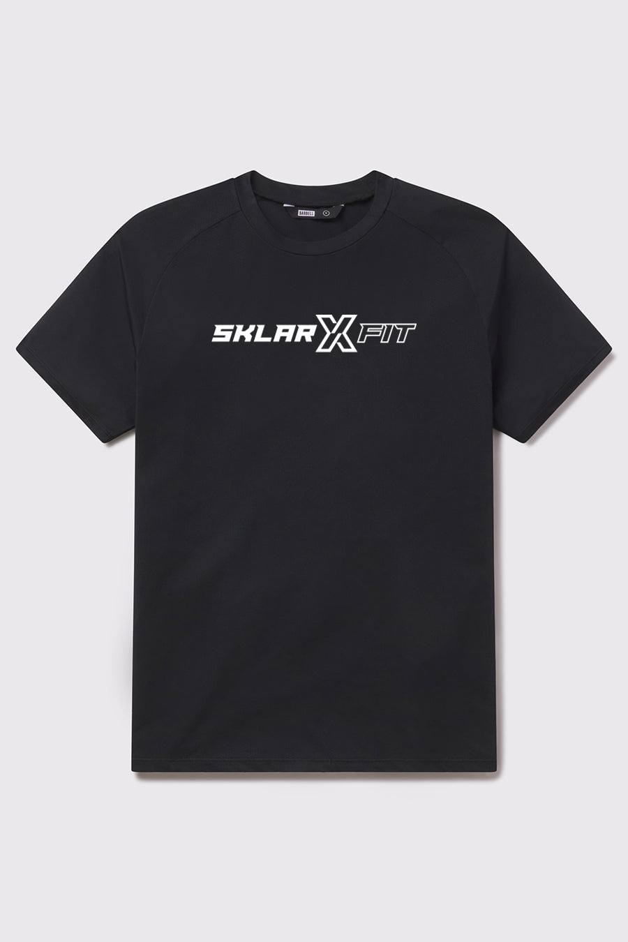 Sklar Ultralight Tech Tee - Black - photo from front flat lay #color_black