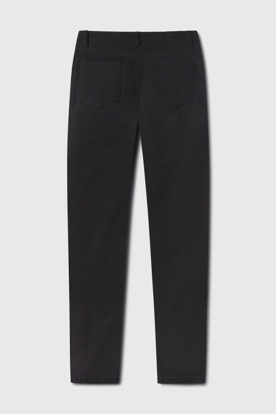 Athletic Fit Chino Pant 2.0 Slim - Black - photo from back flat lay #color_black