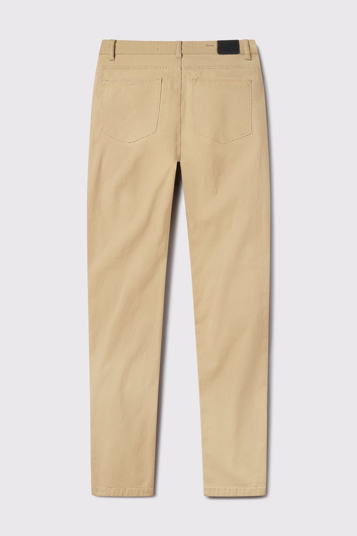 Athletic Fit Chino Pant 2.0 Slim - Khaki - photo from back flat lay #color_khaki
