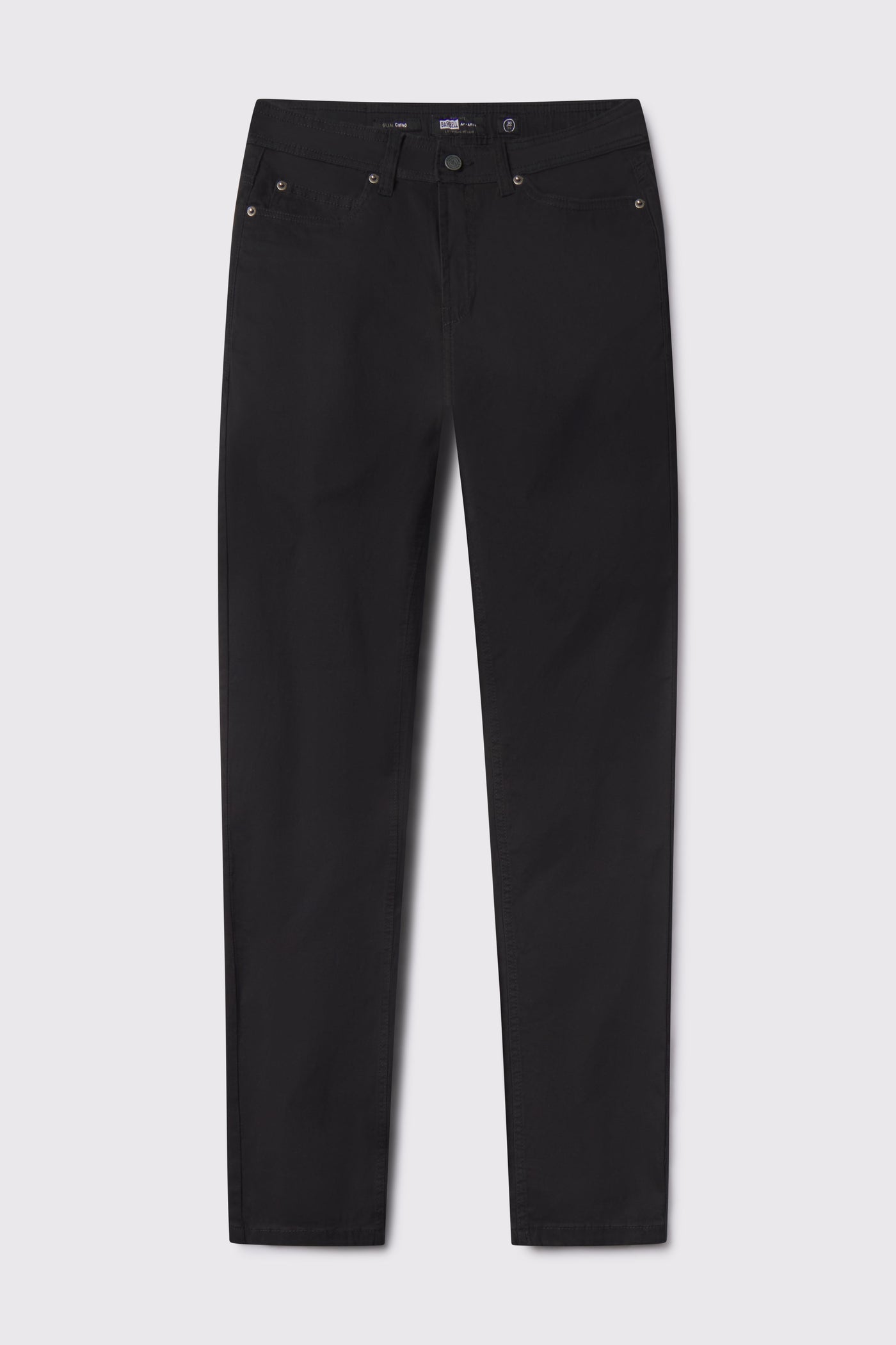 Athletic Fit Chino Pant 2.0 Slim- Black - photo from front flat lay #color_black