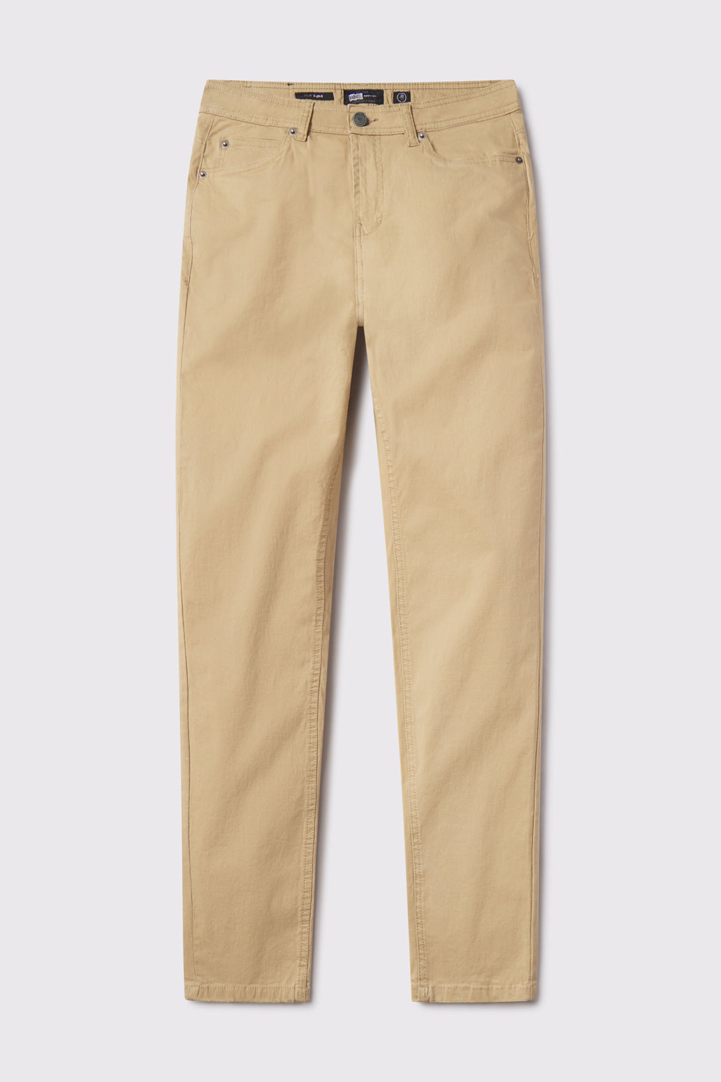 Athletic Fit Chino Pant 2.0 Slim- Khaki - photo from front flat lay #color_khaki