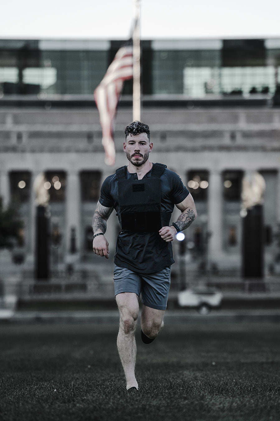 ◆UMBRO◆ PTR Field Training Short Sleeve T-Shirt Light Grey Umbro Pro Training Marl Poly short sleeve T-shirt Grey | Goalinn