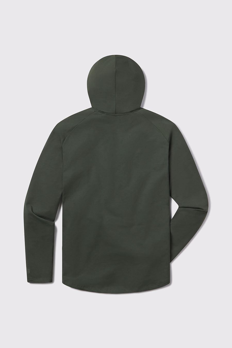 Stealth Hoodie - Rifle - photo from back flat lay #color_rifle