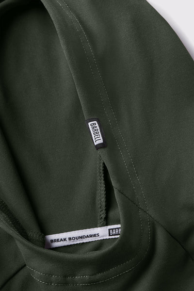 Stealth Hoodie - Rifle - photo from detail flat lay #color_rifle