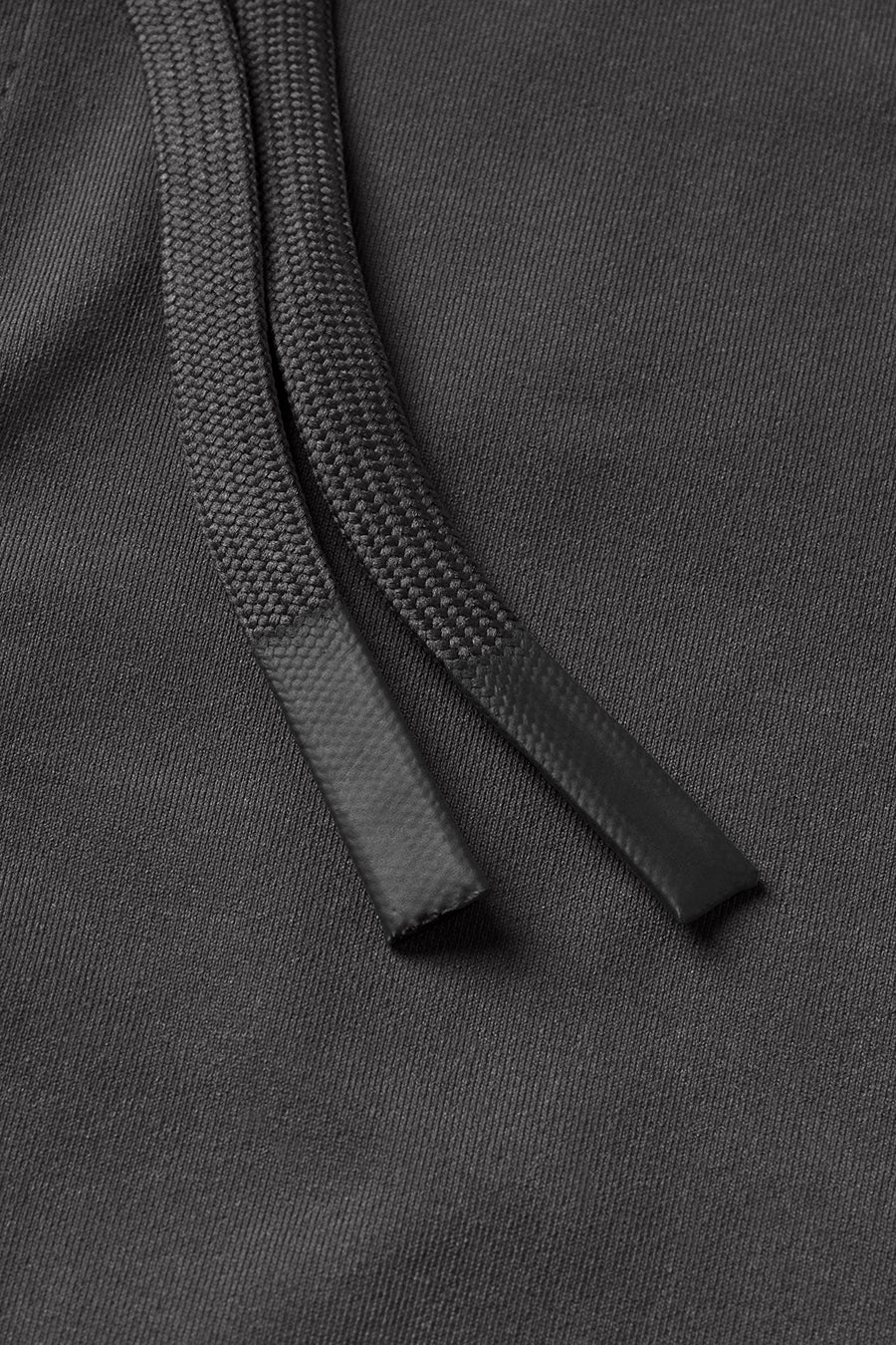 Stealth Hoodie Full Zip - Charcoal - photo from drawstring #color_charcoal