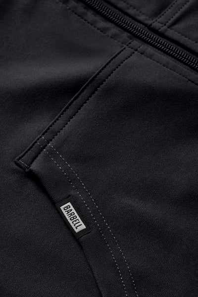 Stealth Hoodie Full Zip - Black - photo from pocket #color_black