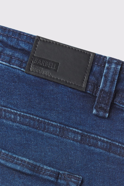 Mens Straight Athletic Fit Jeans 2.0 -Medium Wash - photo from patch detail #color_medium-wash