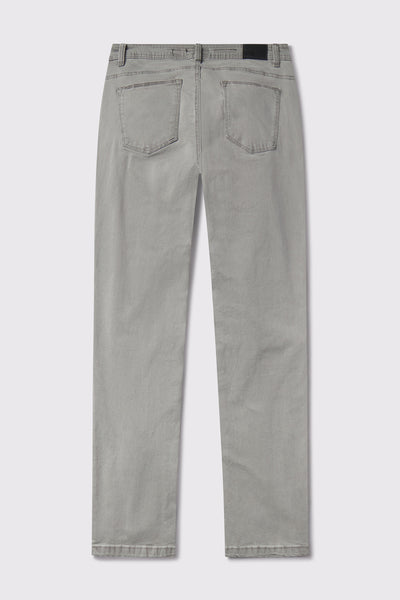 Mens Relaxed Athletic Fit Jeans 2.0 -Cement - photo from back flat lay #color_cement