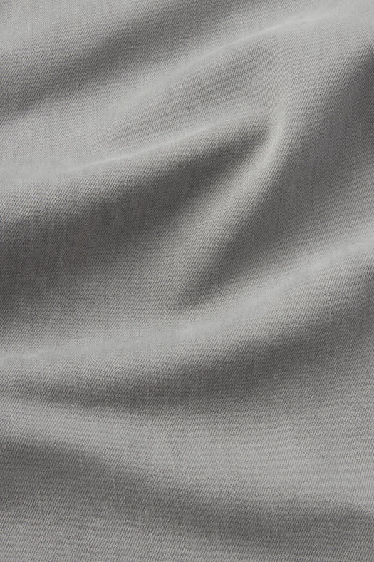 Mens Straight Athletic Fit Jeans 2.0 -Cement - photo from fabric detail #color_cement