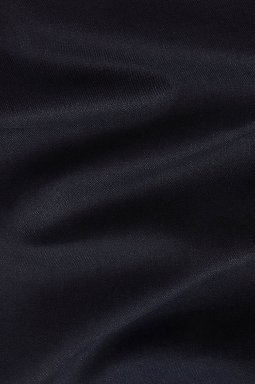 Mens Straight Athletic Fit Jeans 2.0 -Dark Distressed - photo from fabric detail #color_dark-distressed