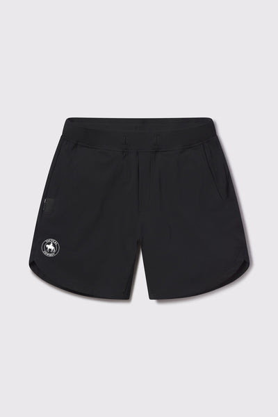 Adapt Short - Black - photo from front flat lay 7 inch #color_black