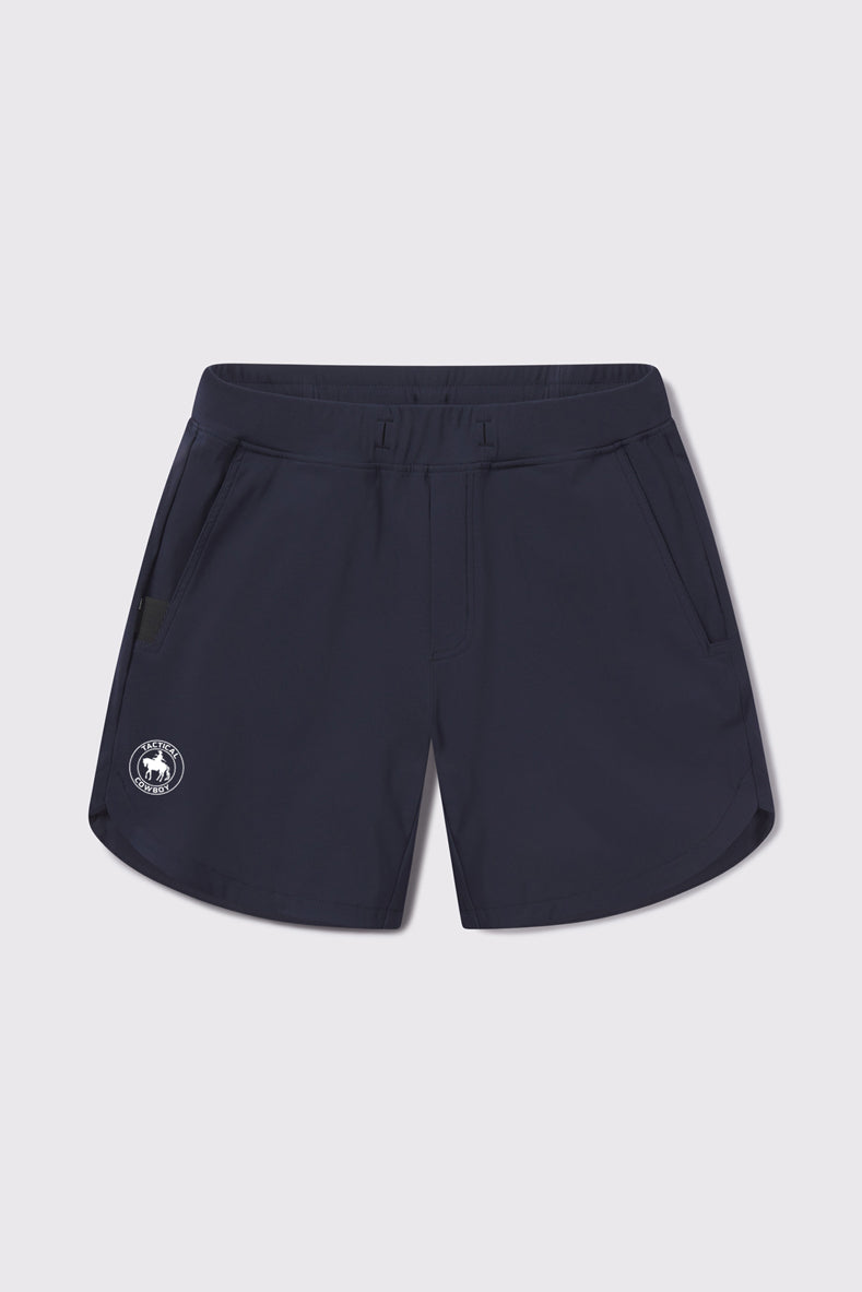 Adapt Short - Cadet - photo from front flat lay 7 inch #color_cadet