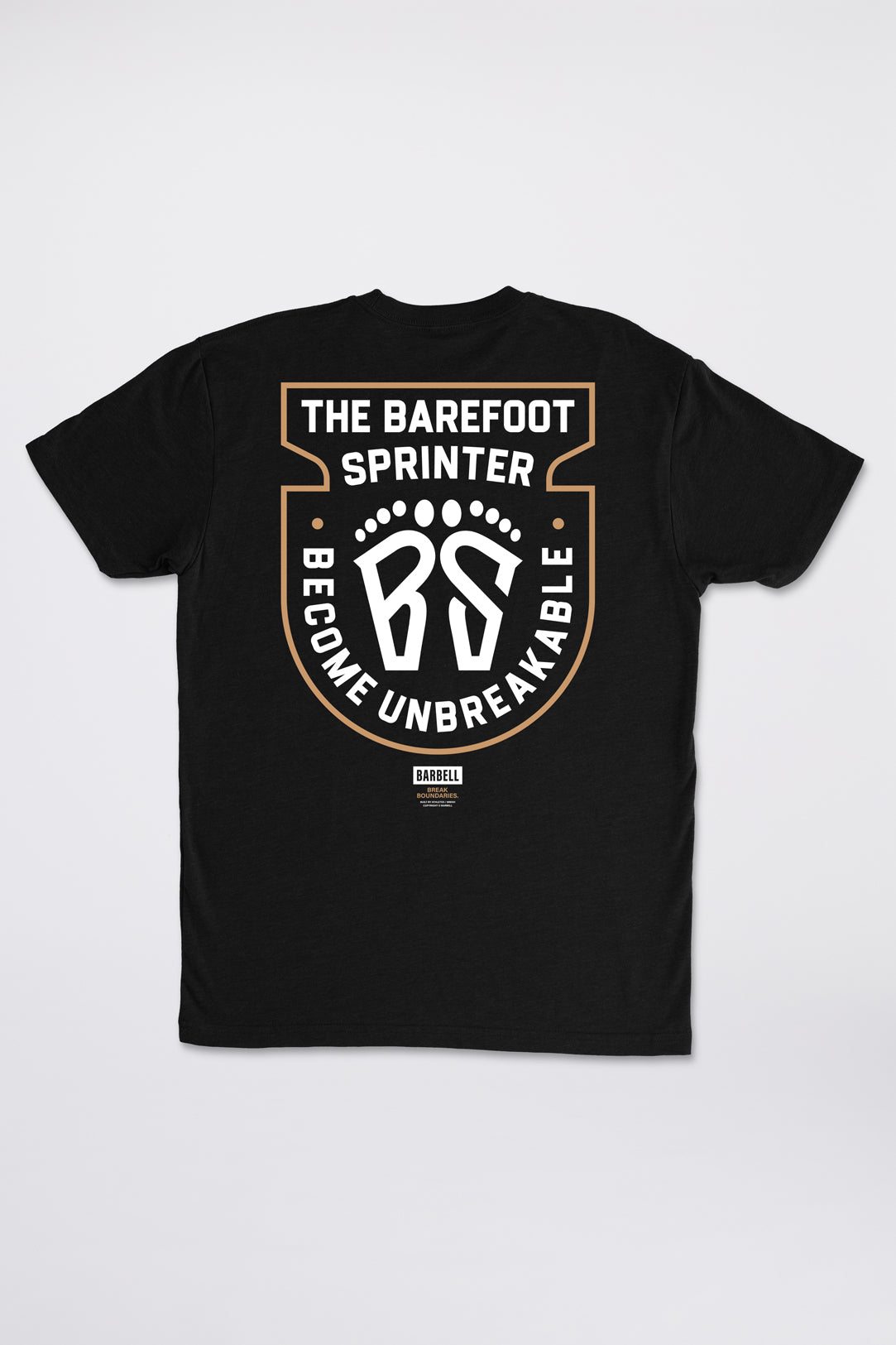 why we made the Barefoot Sprinter Trademark Tee