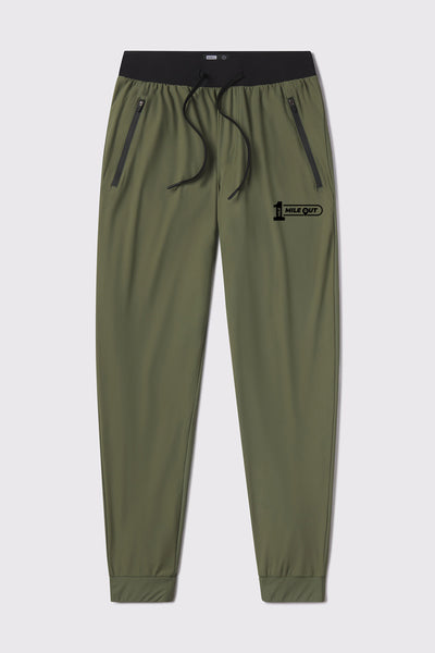 Ultralight Jogger -Sage - photo from front flat lay #color_sage