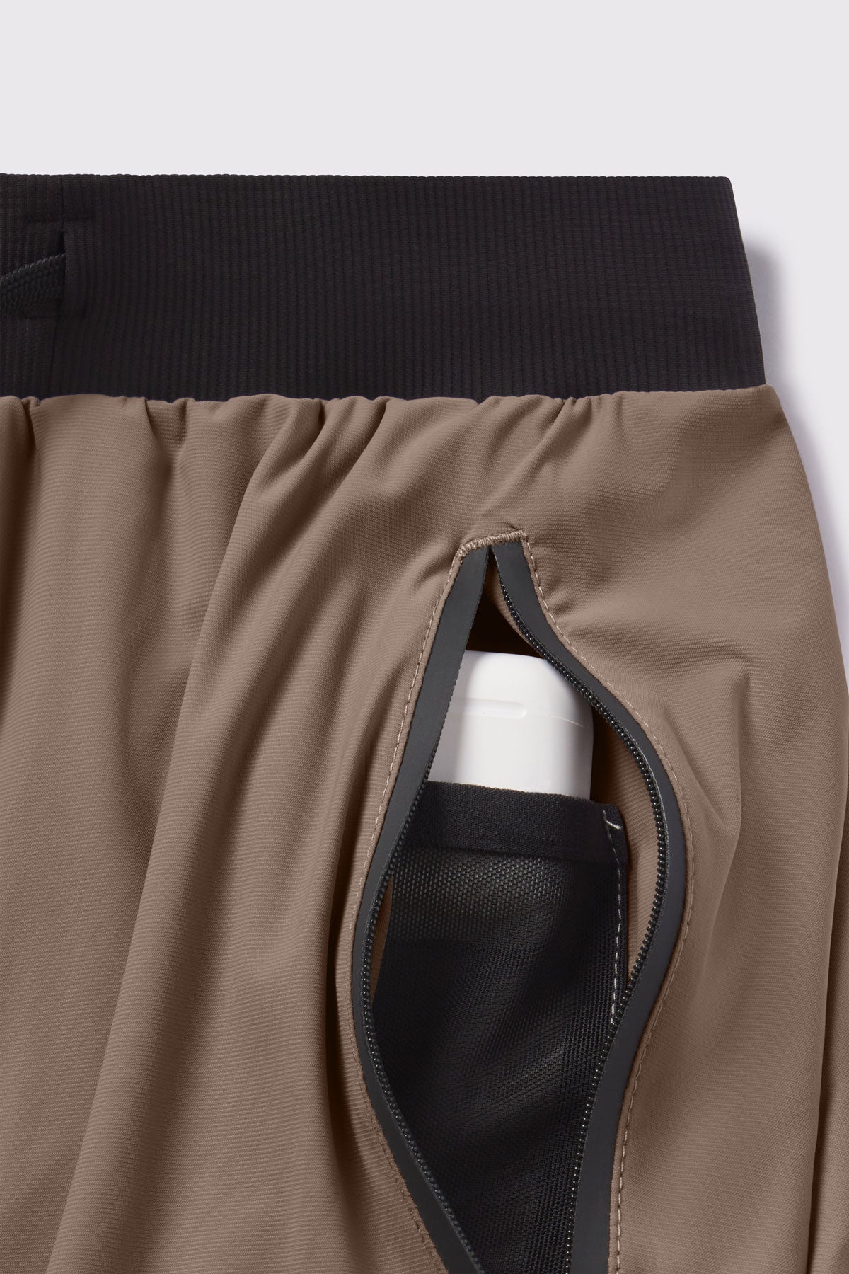 Ultralight Jogger -Cedar - photo from pocket detail flat lay #color_cedar