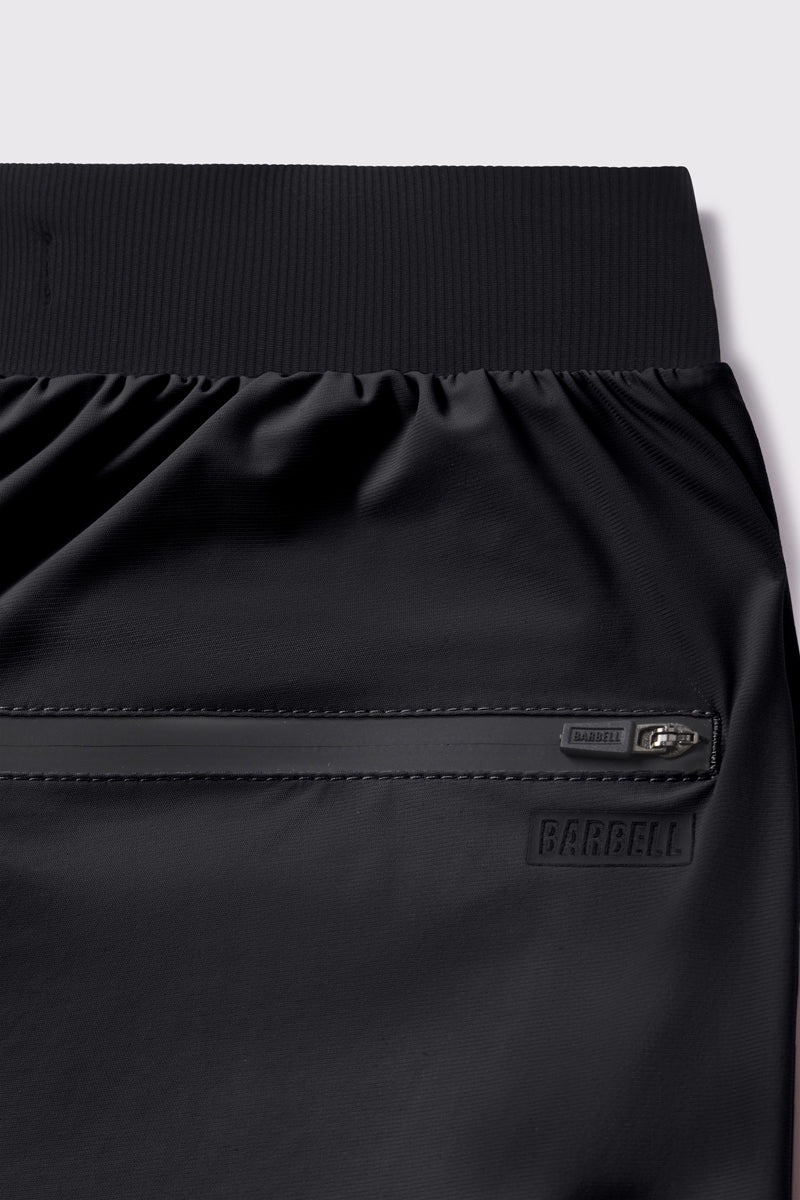 Ultralight Jogger -Black- photo from zipper detail flat lay #color_black