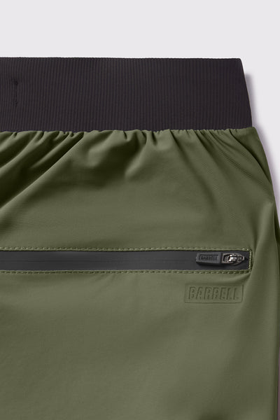 Ultralight Jogger -Sage- photo from zipper detail flat lay #color_sage