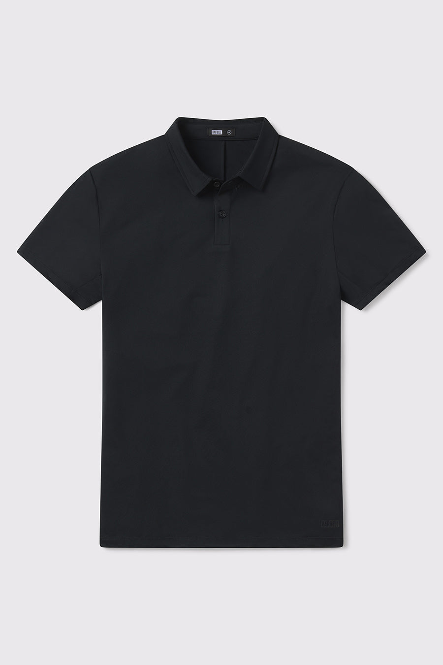 Ultralight Polo -Black - photo from front flat lay #color_black