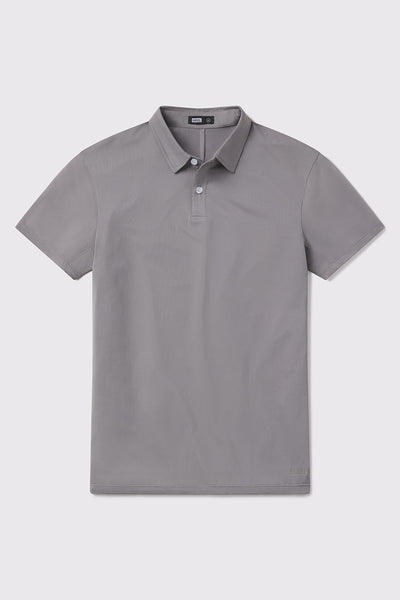 Ultralight Polo -Gray - photo from front flat lay #color_gray