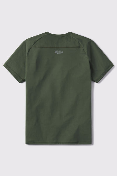 Ultralight Tech Tee - Rifle - photo from back flat lay #color_rifle