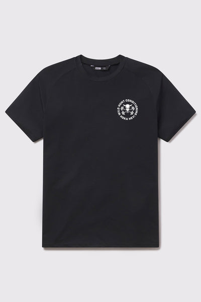 Ultralight Tech Tee - Black - photo from Front flat lay #color_black