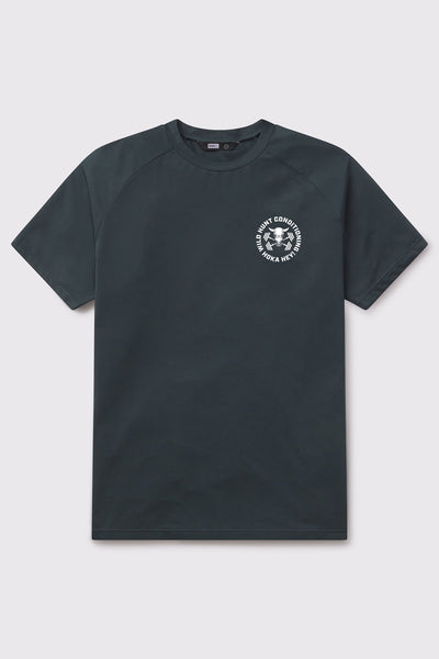 Ultralight Tech Tee - Mountain Blue - photo from front flat lay #color_mountain-blue