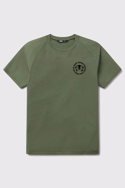 Ultralight Tech Tee - Sage - photo from front flat lay #color_sage