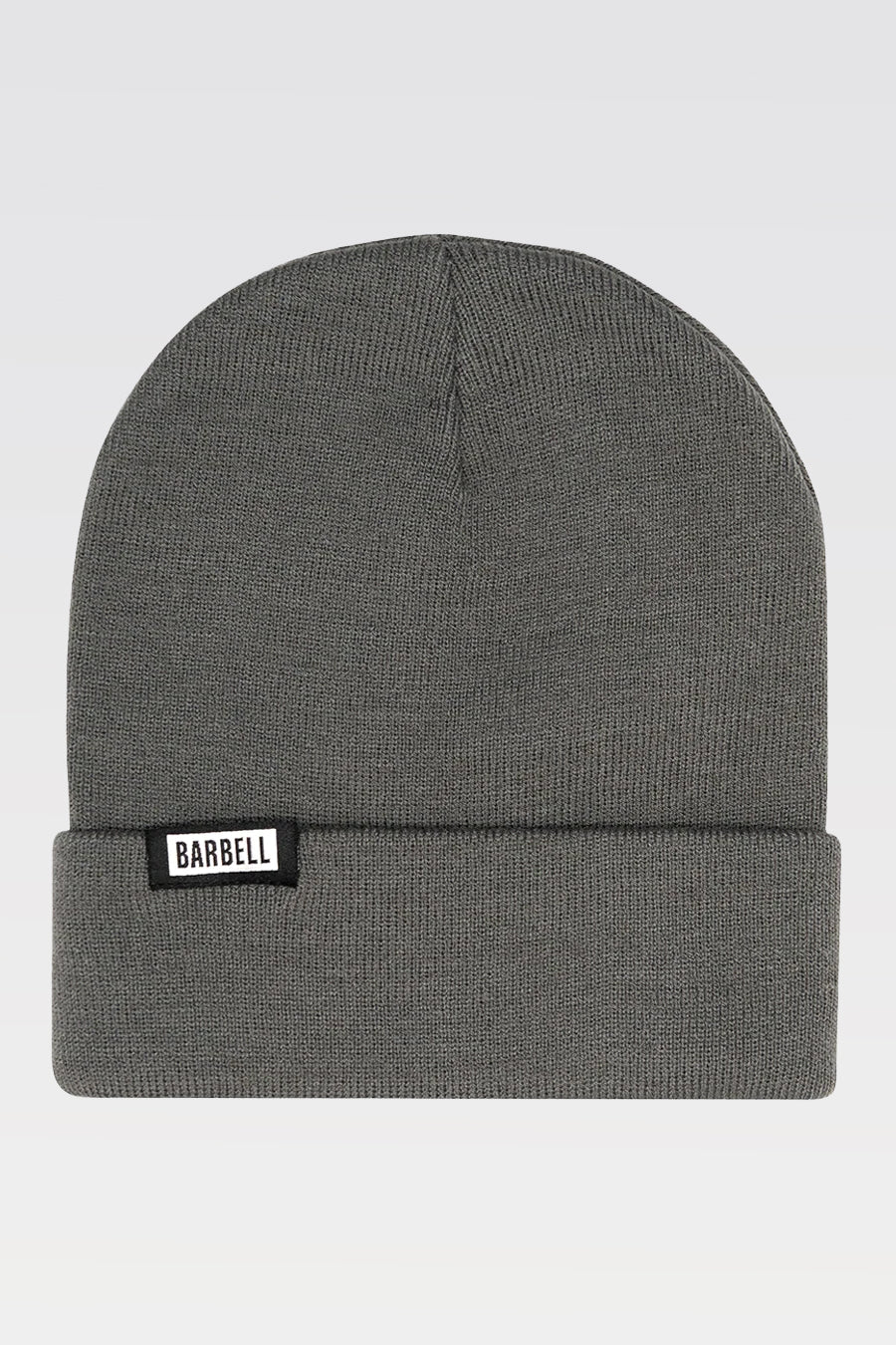 Barbell Beanie - Slate - photo from front #color_slate