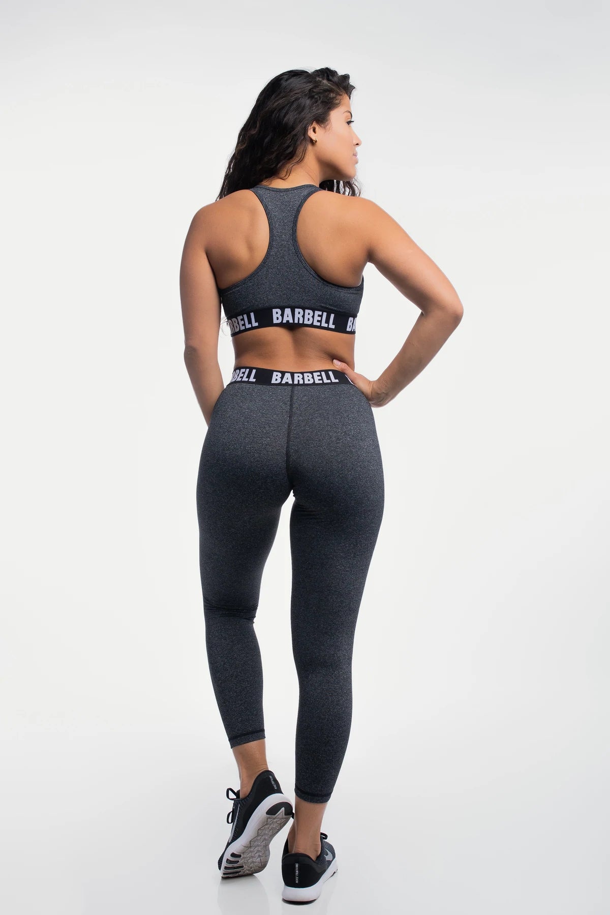 Barbell Leggings - Static Gray - photo from back #color_static-gray