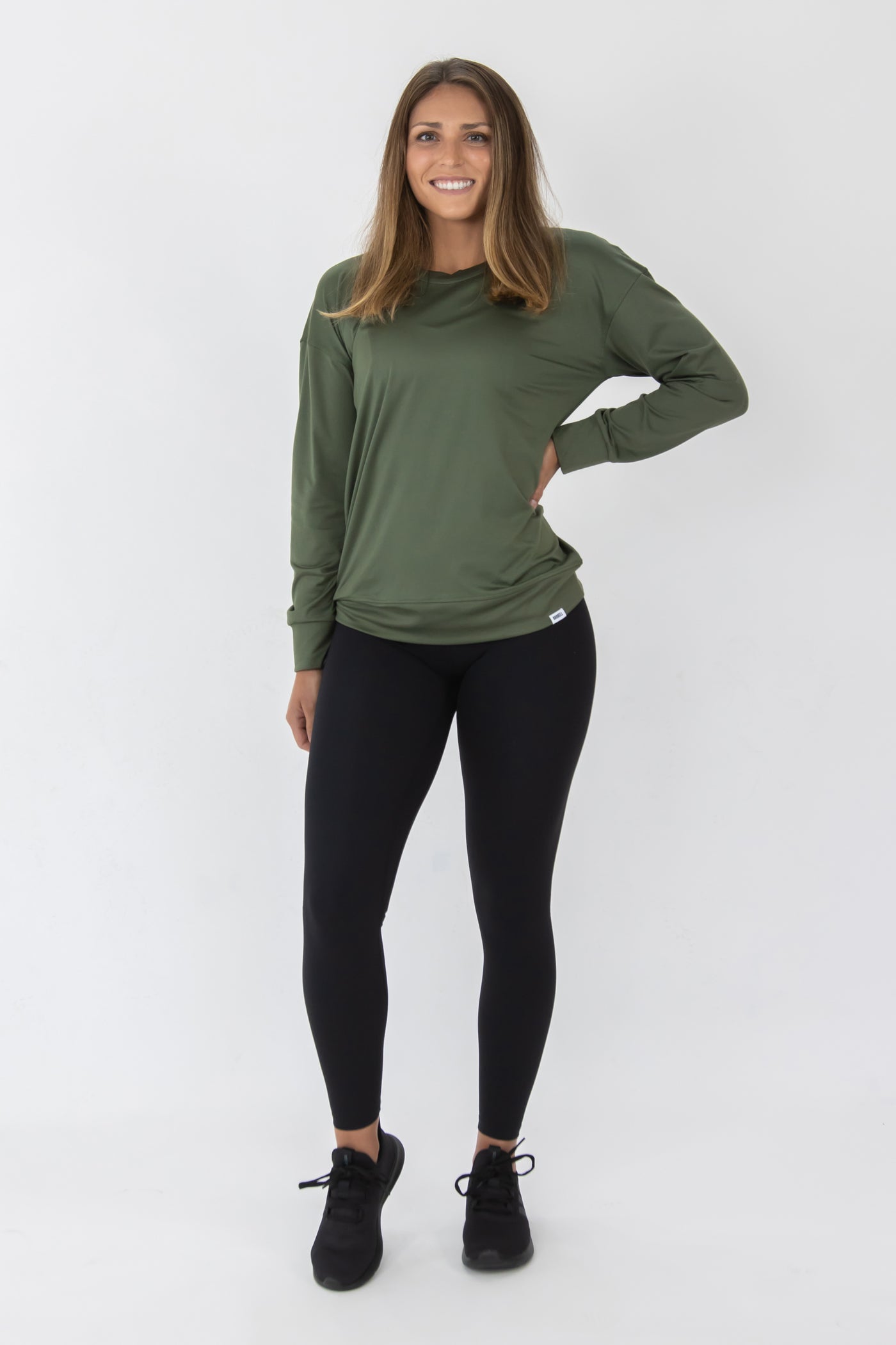 Barbell Calm Pullover-Rifle - photo from front #color_rifle