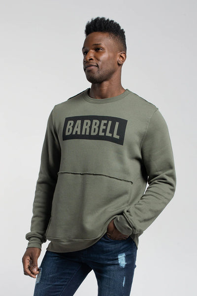 Crucial Pullover - Olive - photo from front #color_olive