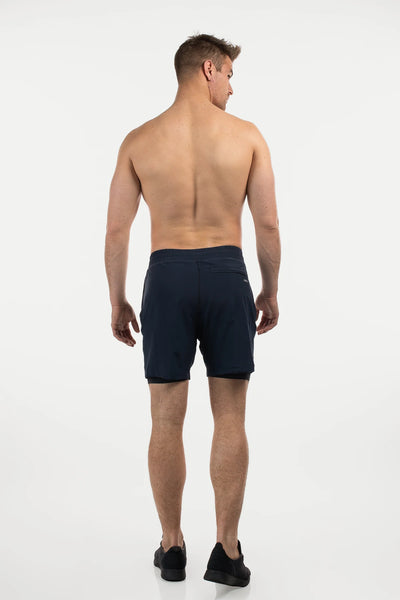 Ghost Short - Navy - photo from back #color_navy