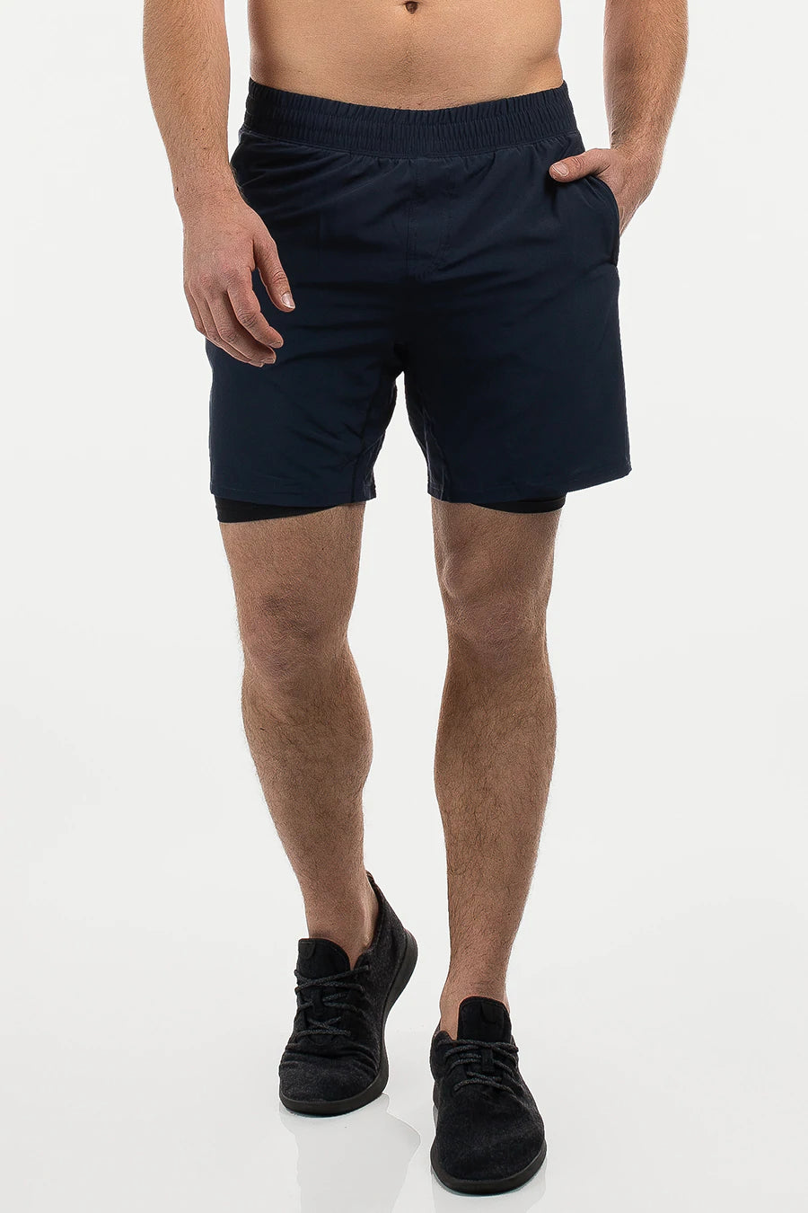 Ghost Short - Navy - photo from front in focus #color_navy