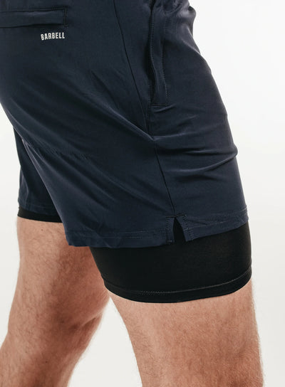 Ghost Short - Navy - photo from liner detail #color_navy