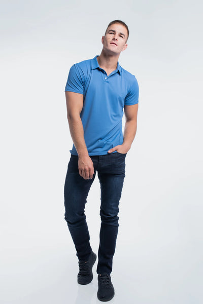Havok Polo - Karlberry Blue - photo from front #color_karlberry-blue